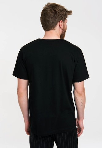 LOGOSHIRT T-Shirt "Krieg der Sterne" in Schwarz