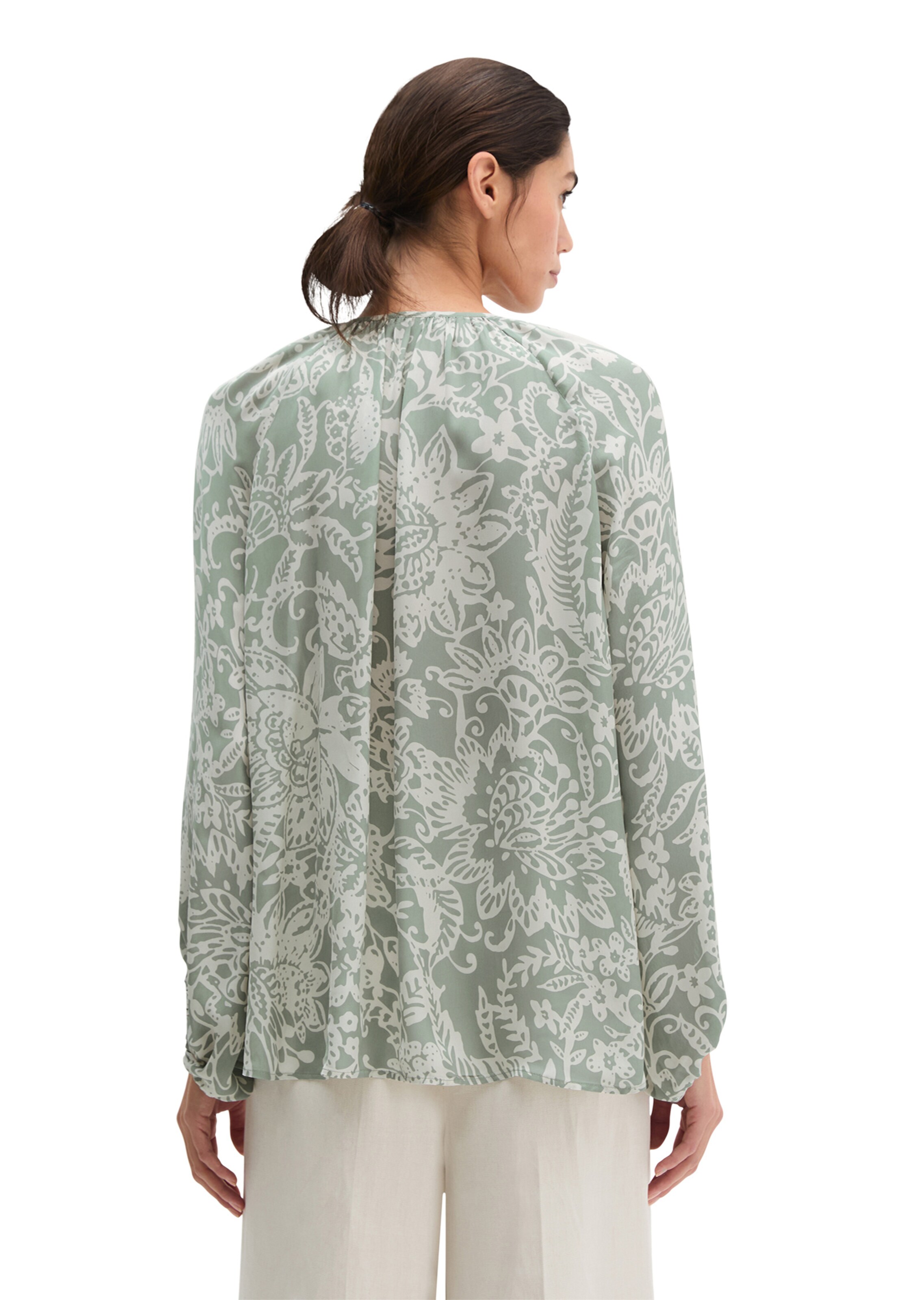 Marc O'Polo Bluse in Grün