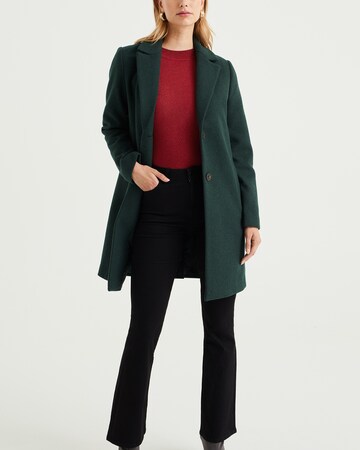 WE Fashion Between-seasons coat in Green