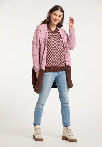 MYMO Cardigan in Pink