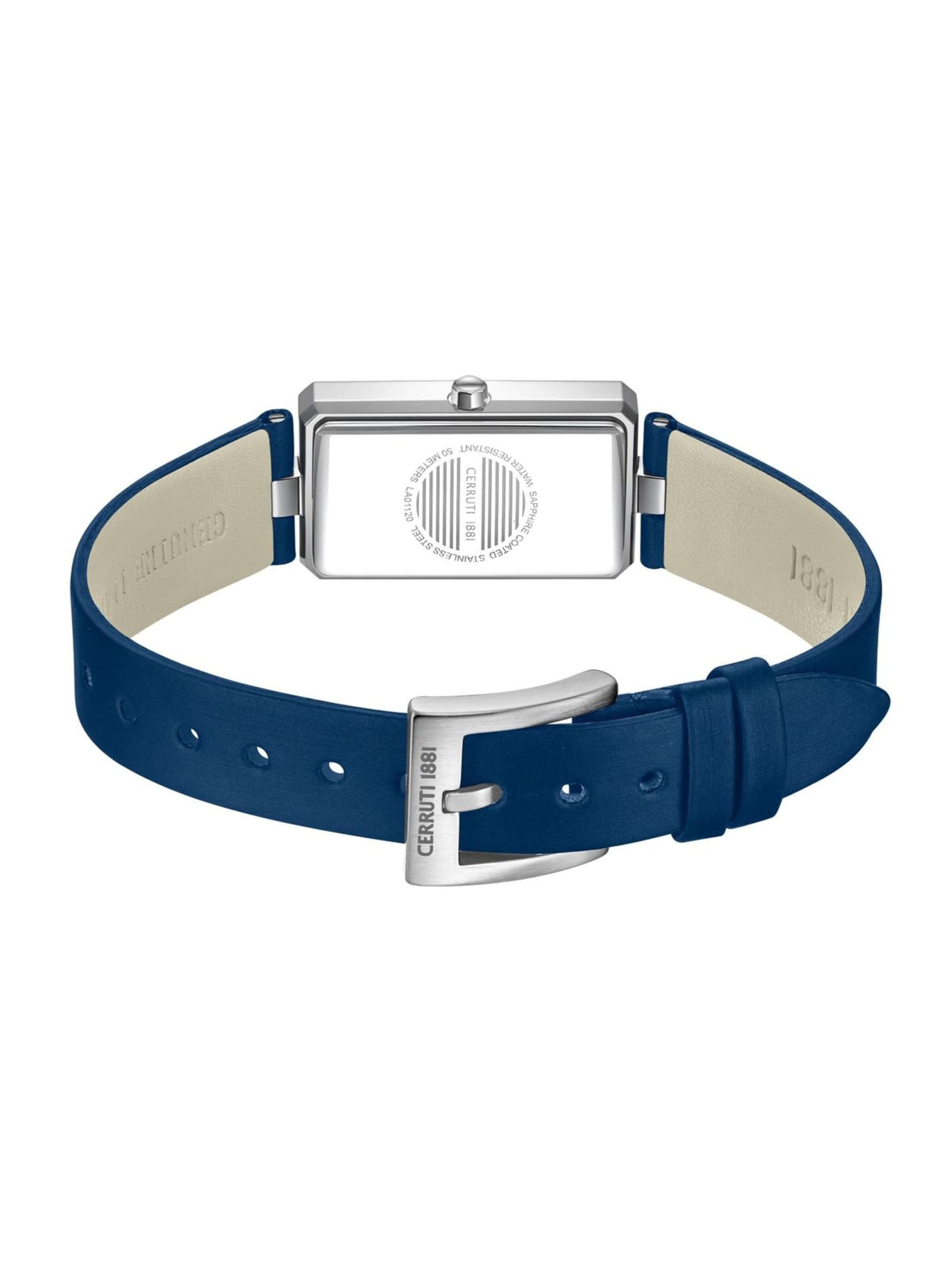 CERRUTI 1881 Analog watch 'Watch Vallucciole' in Blue