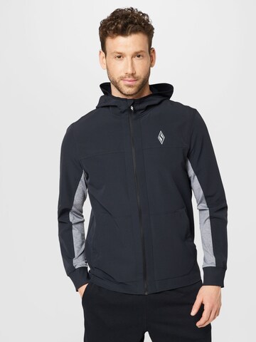 Skechers Performance Jacke in Schwarz: Vorderseite