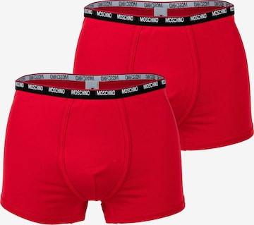 Boxers Moschino Underwear en rouge : devant