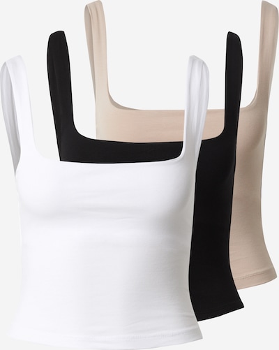 studioselect Top 'Phoebe' u boja pijeska / crna / bijela, Pregled proizvoda