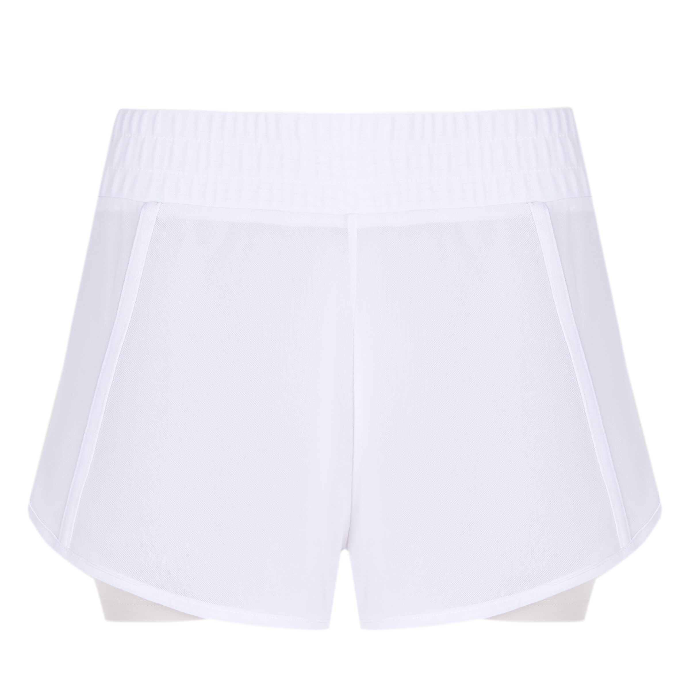 Born Living Yoga Sportbroek in Wit: voorkant