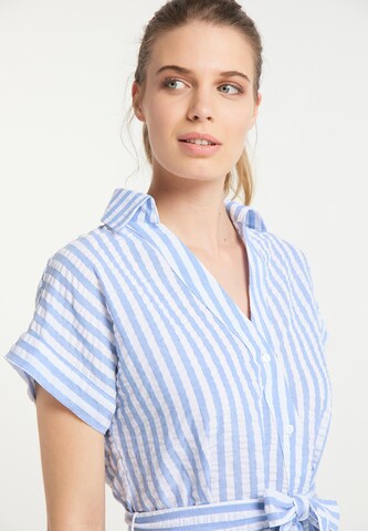 DreiMaster Maritim Bluse in Blau