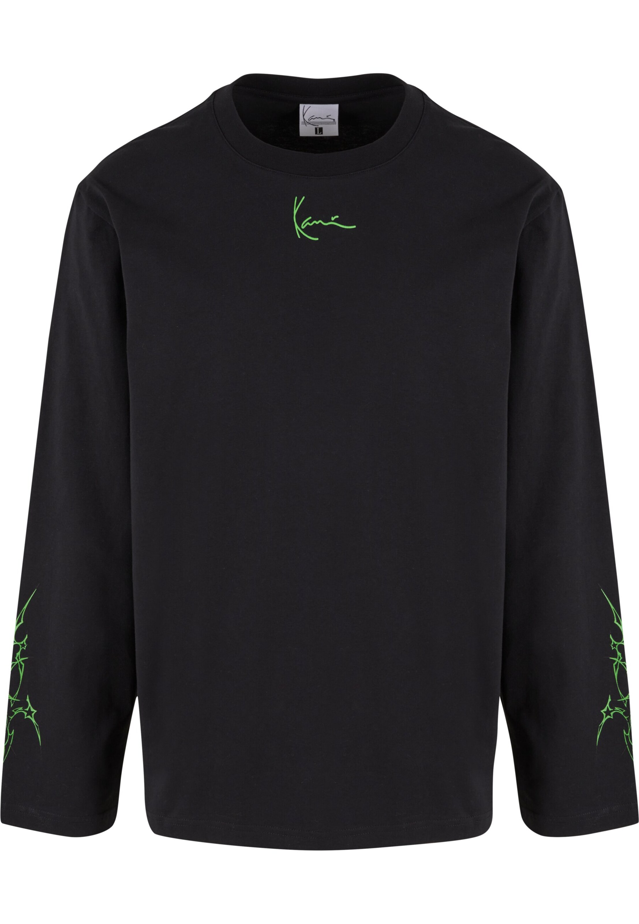 T-Shirt Karl Kani en noir : devant
