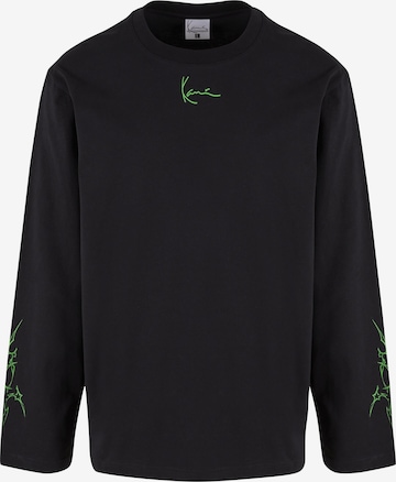 juoda Karl Kani Marškinėliai: priekis