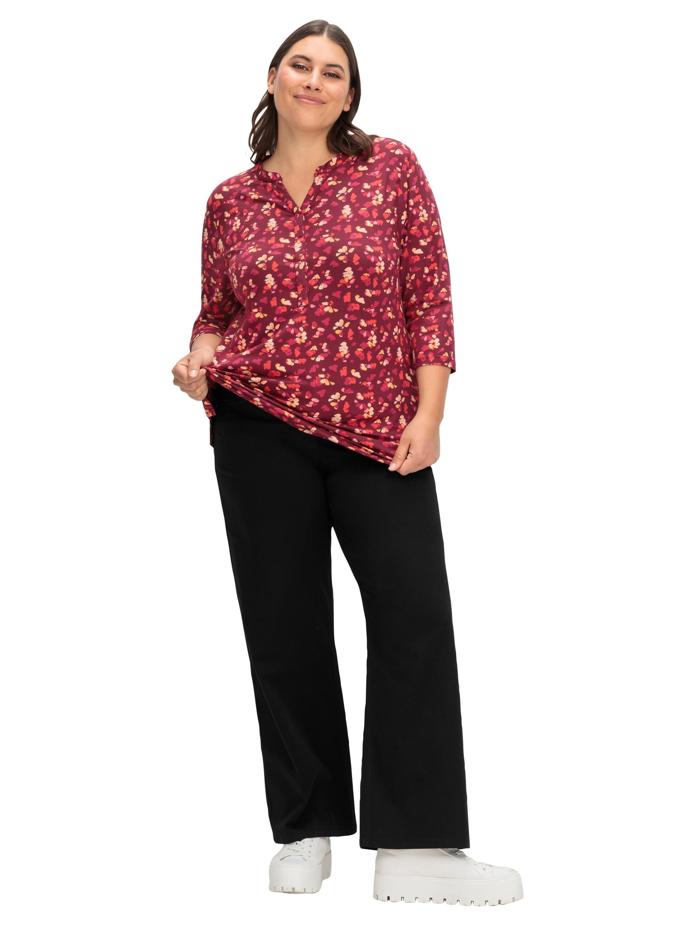 Wide Leg Jean 'Anne' SHEEGO en noir