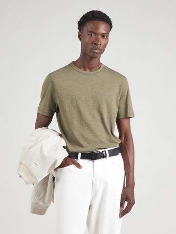 T-Shirt 'Tegood' BOSS en vert : devant