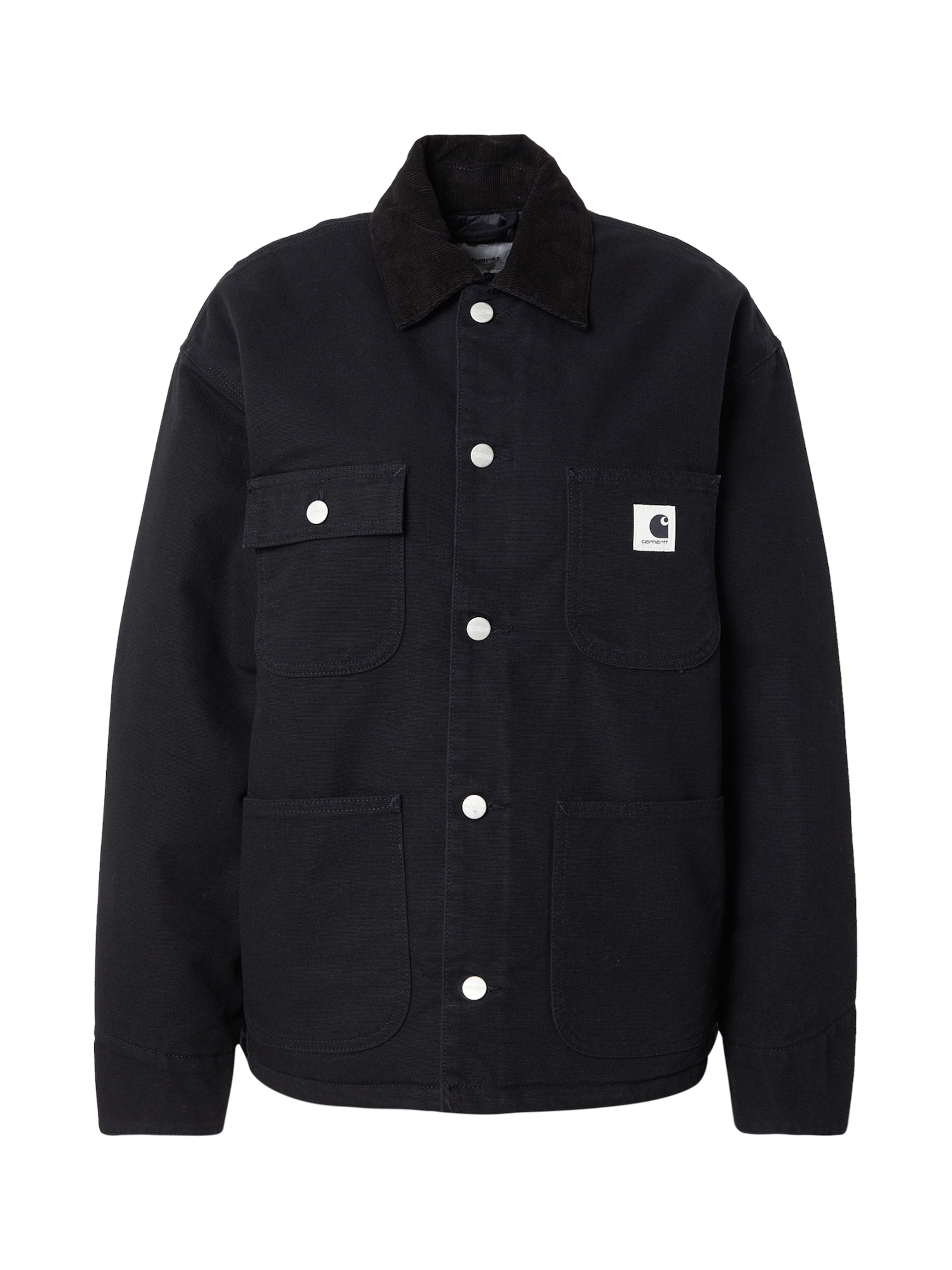 Geacă de primăvară-toamnă 'Michigan' de la Carhartt WIP pe negru: față