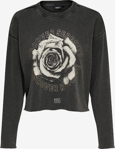 ONLY Collegepaita 'ONLLUCINDA' koossa XS värissä kulta / musta denim / offwhite, Tuotenäkymä
