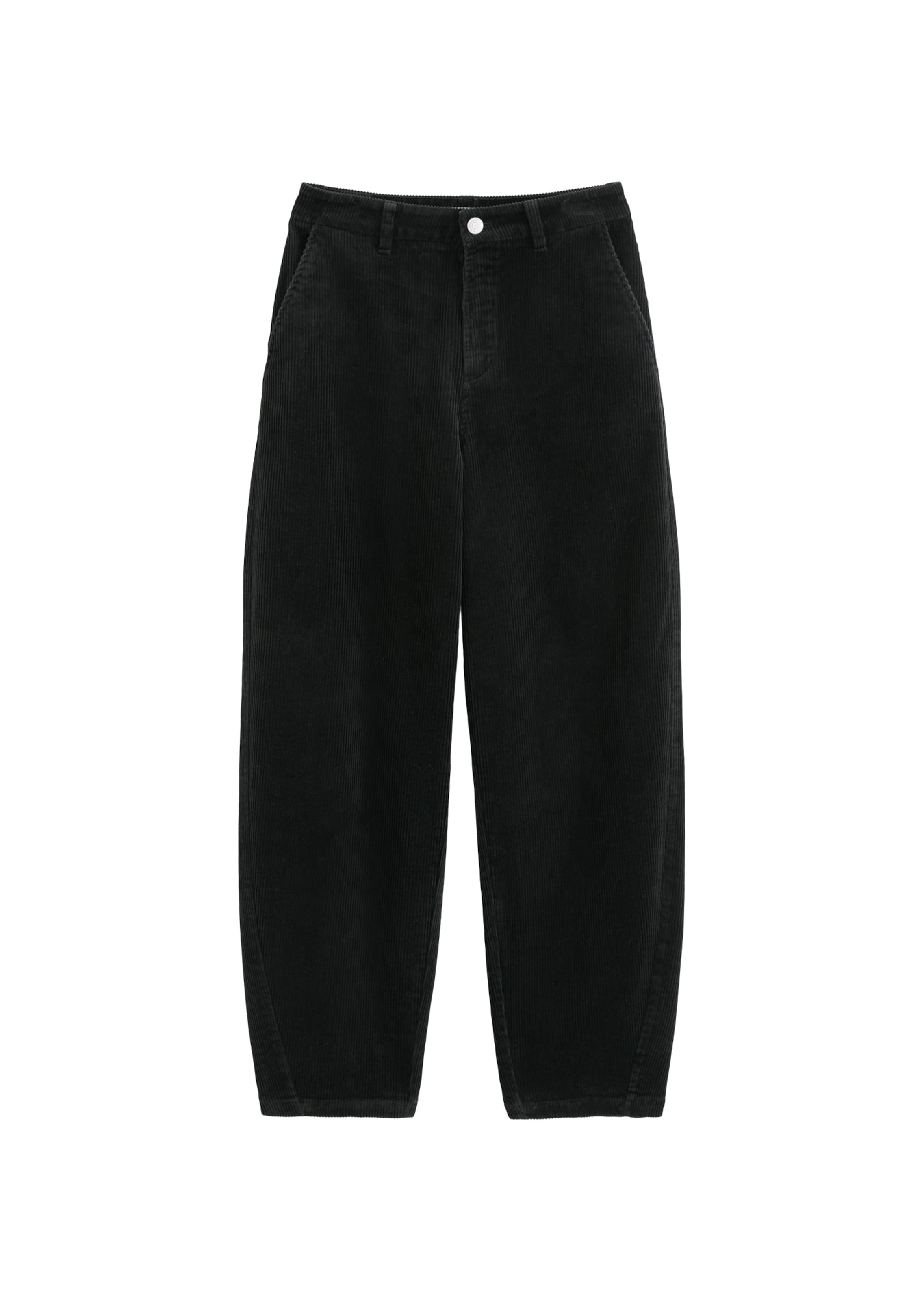 Marc O'Polo DENIM Trousers 'Airin' in Black: front