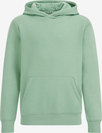 WE Fashion Sweatshirt in Green: front