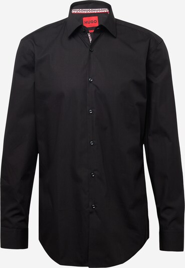 HUGO Zakelijk overhemd 'Koey' in de kleur Zwart, Productweergave