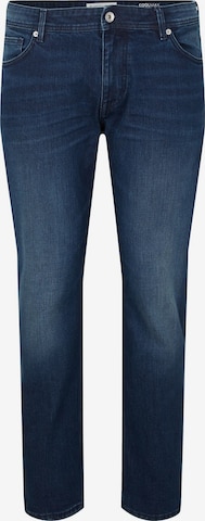 TOM TAILOR Men + Slimfit Jeans i blå: framsida
