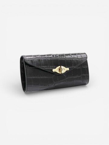 Cheval Firenze Wallet 'MARLON CROC' in Black