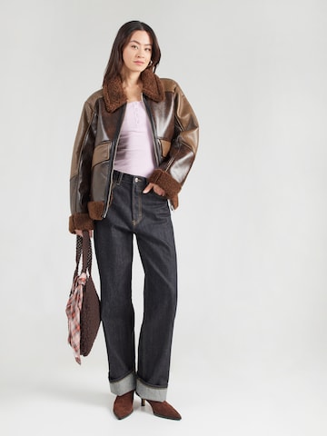 PIECES Тениска 'PCKITTE' в лилав