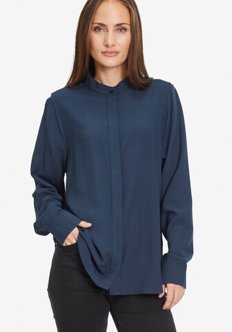 Tamaris Blouse in Blue: front