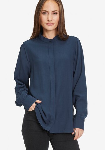 TAMARIS Blouse in Blue: front