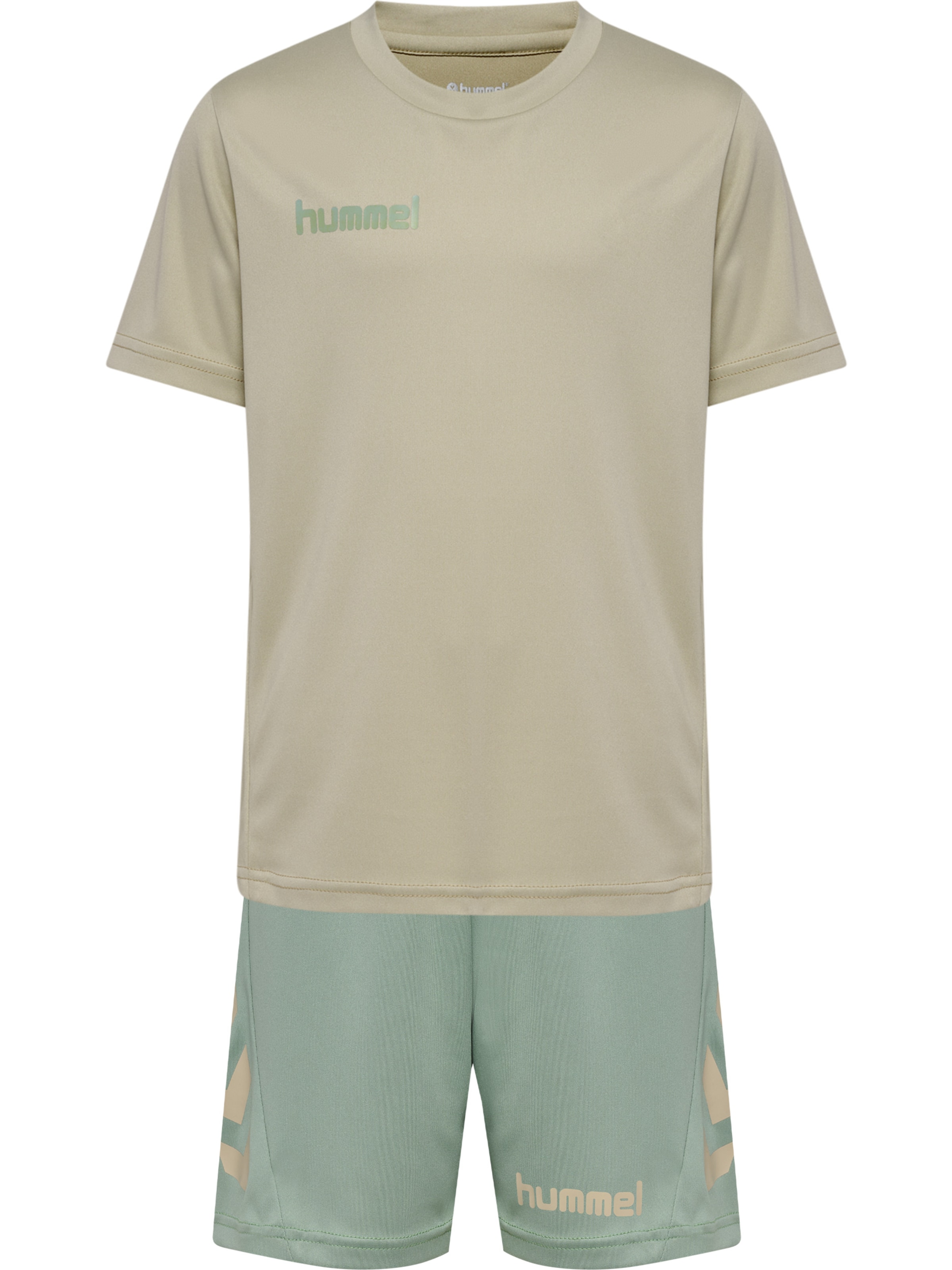 Hummel Træningsdragt i grøn: forside