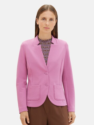 Blazer di TOM TAILOR in rosa: frontale