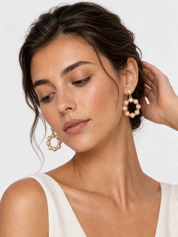 RteRme - Pendientes 'Waltz Gold Earrings' en oro: frente