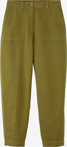 Pantalon hessnatur en vert : devant