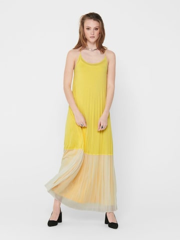 ONLY فستان 'ONQCORRIE' بلون أصفر