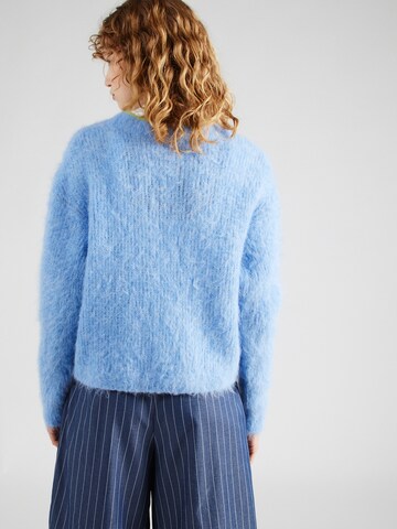 AMERICAN VINTAGE Knit cardigan 'BYMI' in Blue