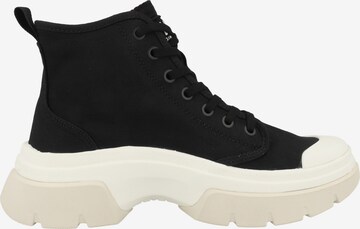 Palladium Lace-Up Ankle Boots in Black