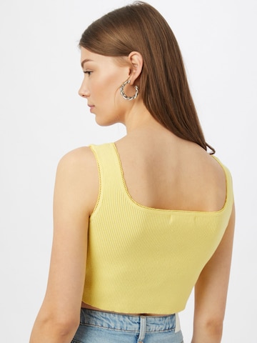GLAMOROUS Knitted top in Yellow