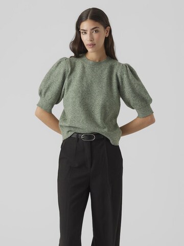 Pull-over 'DOFFY' VERO MODA en vert : devant