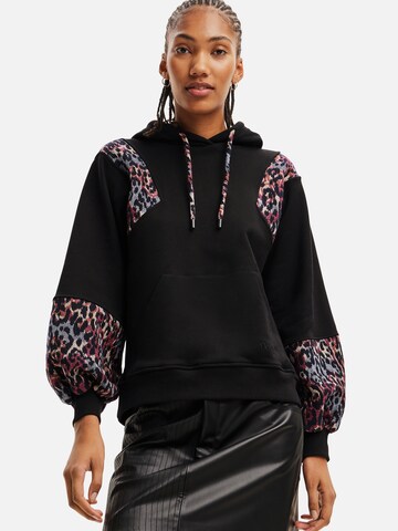 Desigual Sweatshirt 'SELDA' i sort