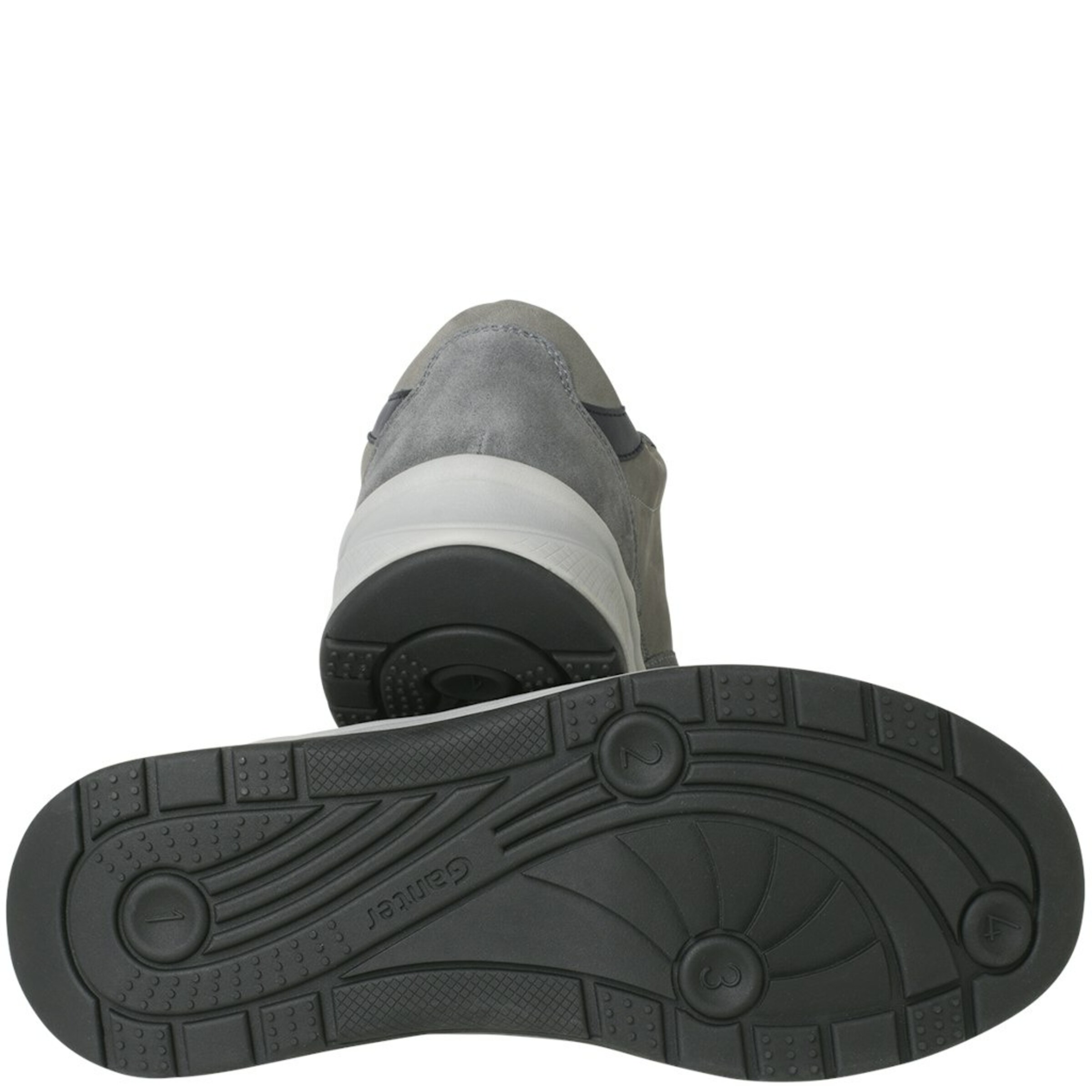 Ganter Sneakers laag in Grijs