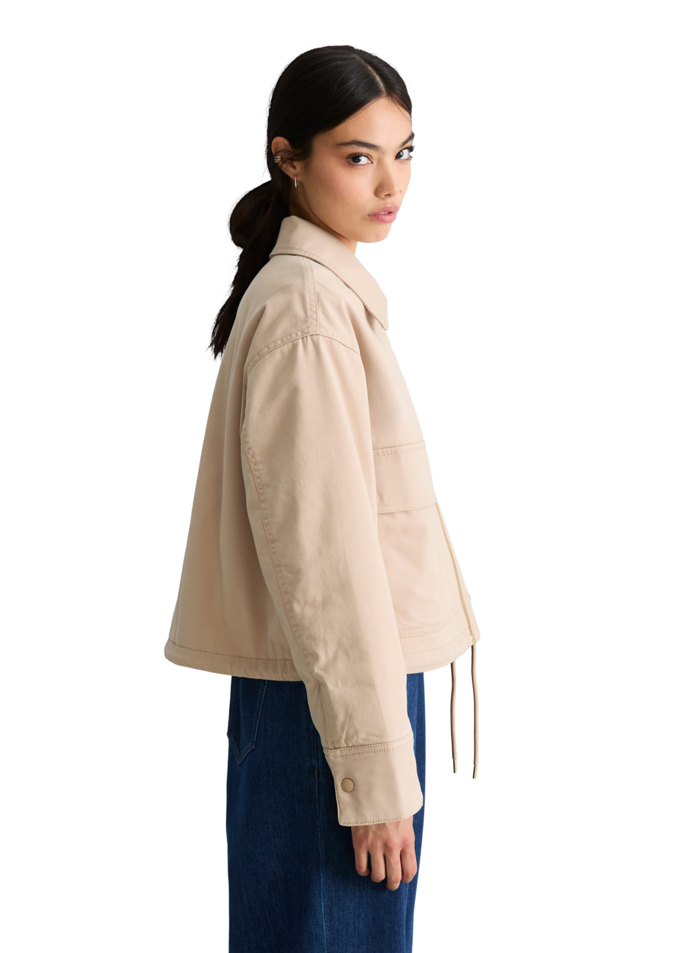 Marc O'Polo DENIM Between-season jacket in Beige