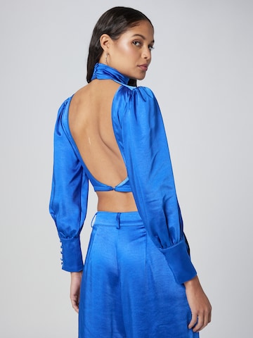 ABOUT YOU x Emili Sindlev Blouse 'Brittany' in Blue