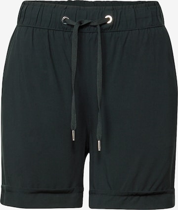 STREET ONE Loose fit Pants in Green: front