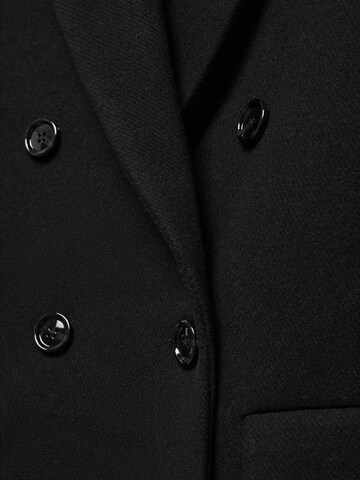 MANGO Between-Seasons Coat 'Dali' in Black