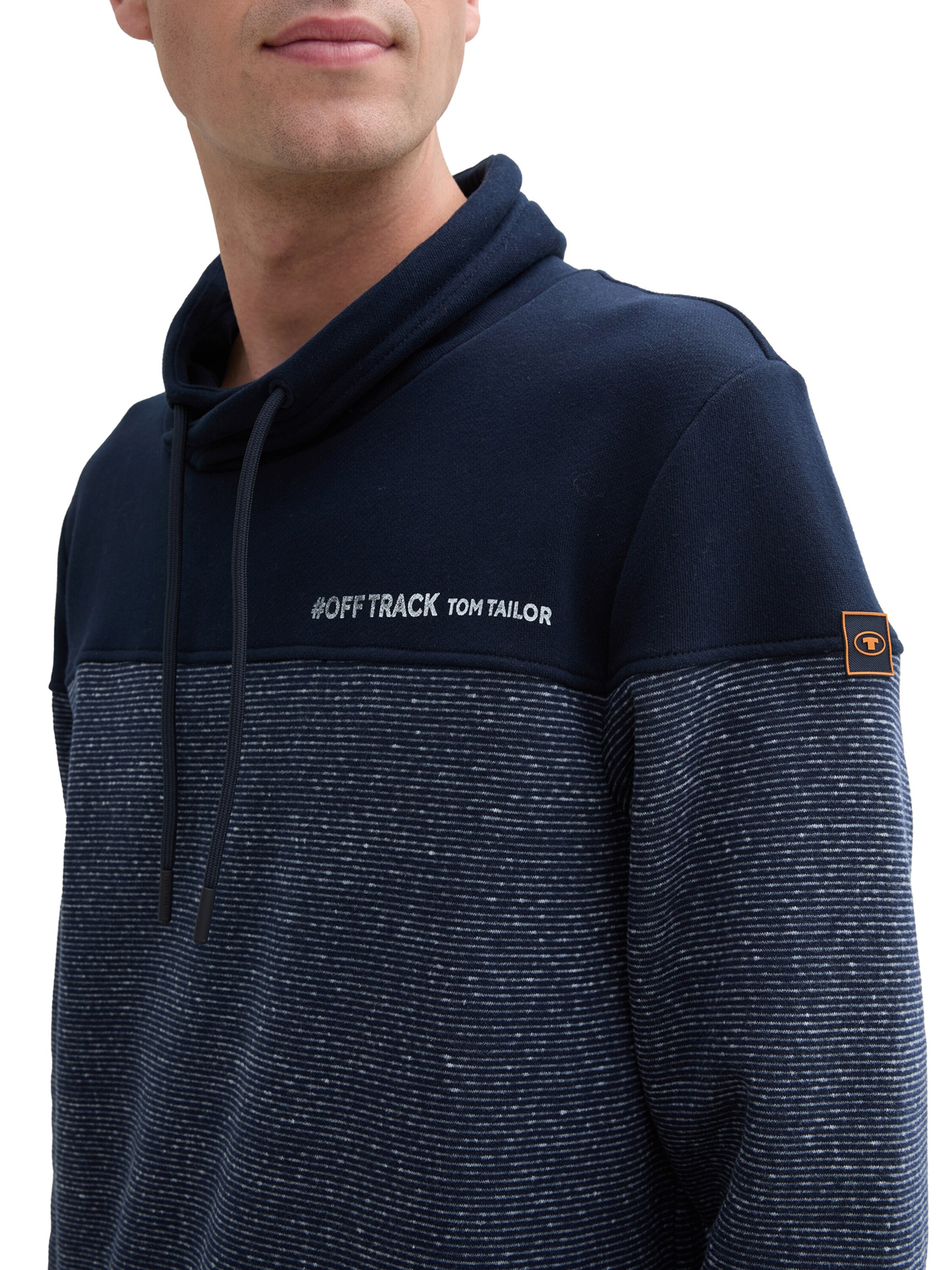 TOM TAILOR Μπλούζα φούτερ σε μπλε