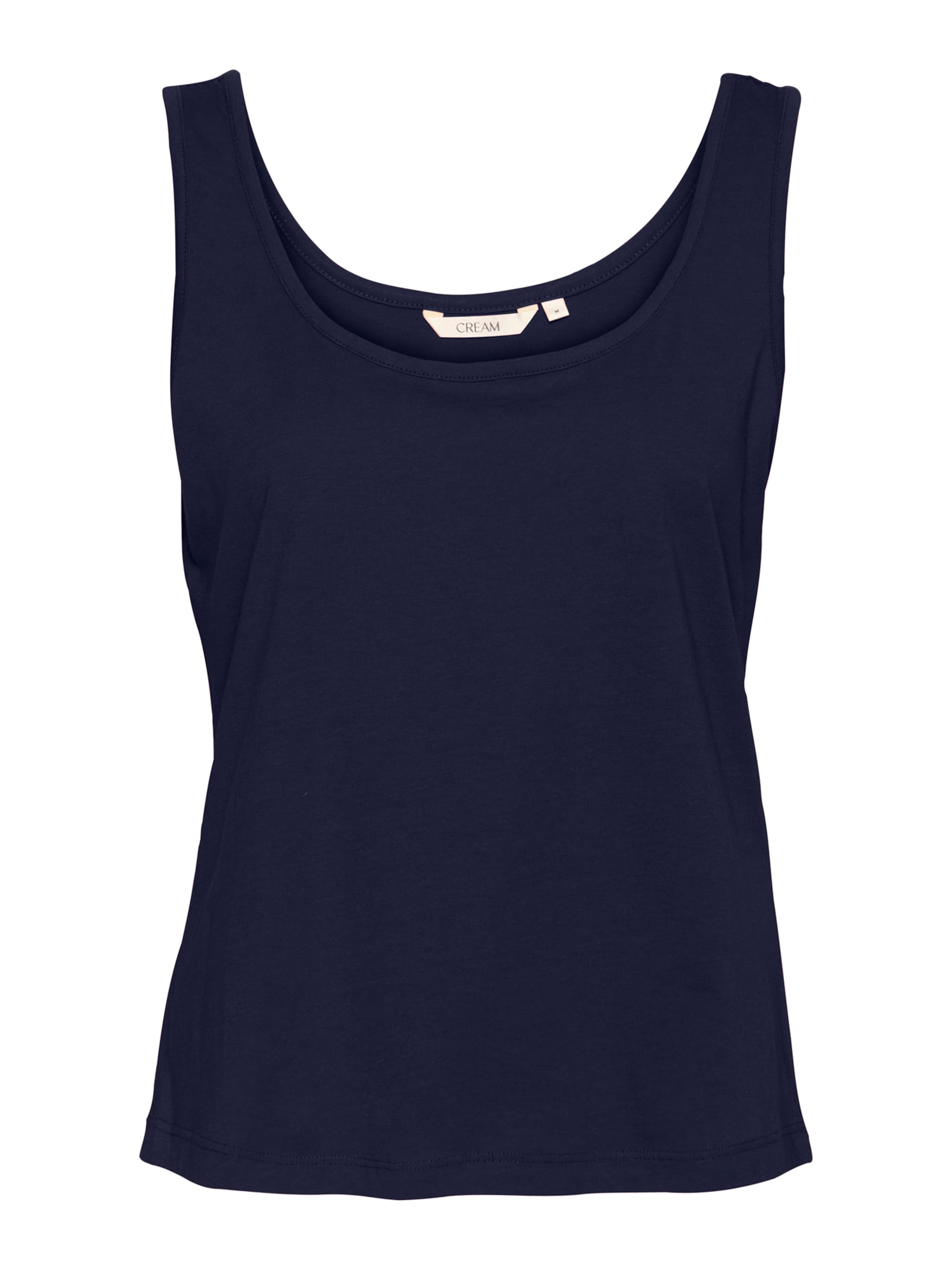 Top 'CR Naia' de la Cream pe albastru: față