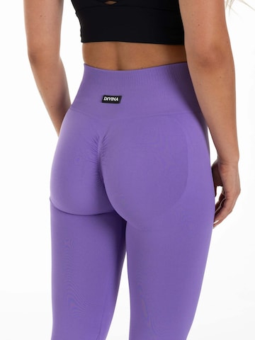 évasé Pantalon de sport 'Altum' Divina en violet