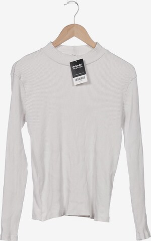 UNIQLO Langarmshirt L in Weiß: predná strana