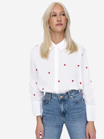 Camicia da donna 'Onlnew Lina Grace' di ONLY in bianco
