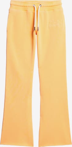 Superdry Pants in Orange: front