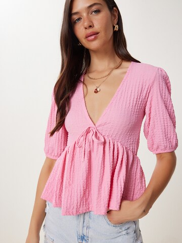 Happiness İstanbul Bluse in Pink