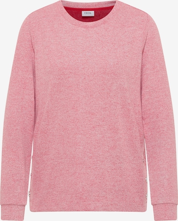 CECIL Sweatshirt in Rot: Vorderseite
