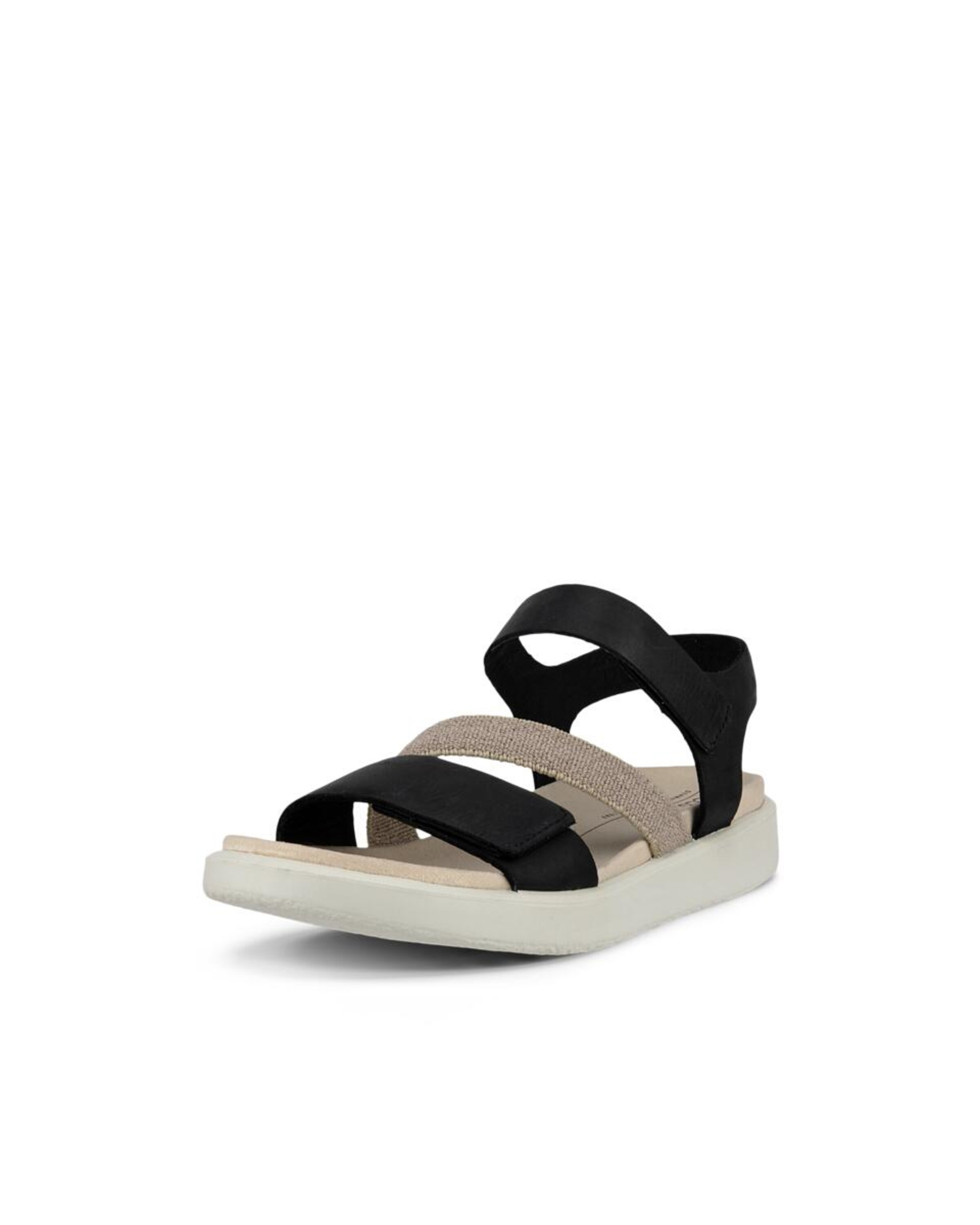 ECCO Sandals in Black: front