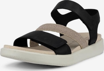 ECCO Sandals in Black: front
