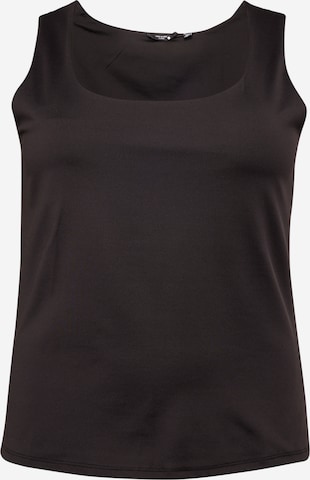 Top 'Million' di Vero Moda Curve in nero: frontale